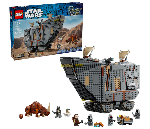LEGO STAR WARS 75453 Piaskoczołg wędrownych Jawów i bagnorożec - 1547412 - zdjęcie 2